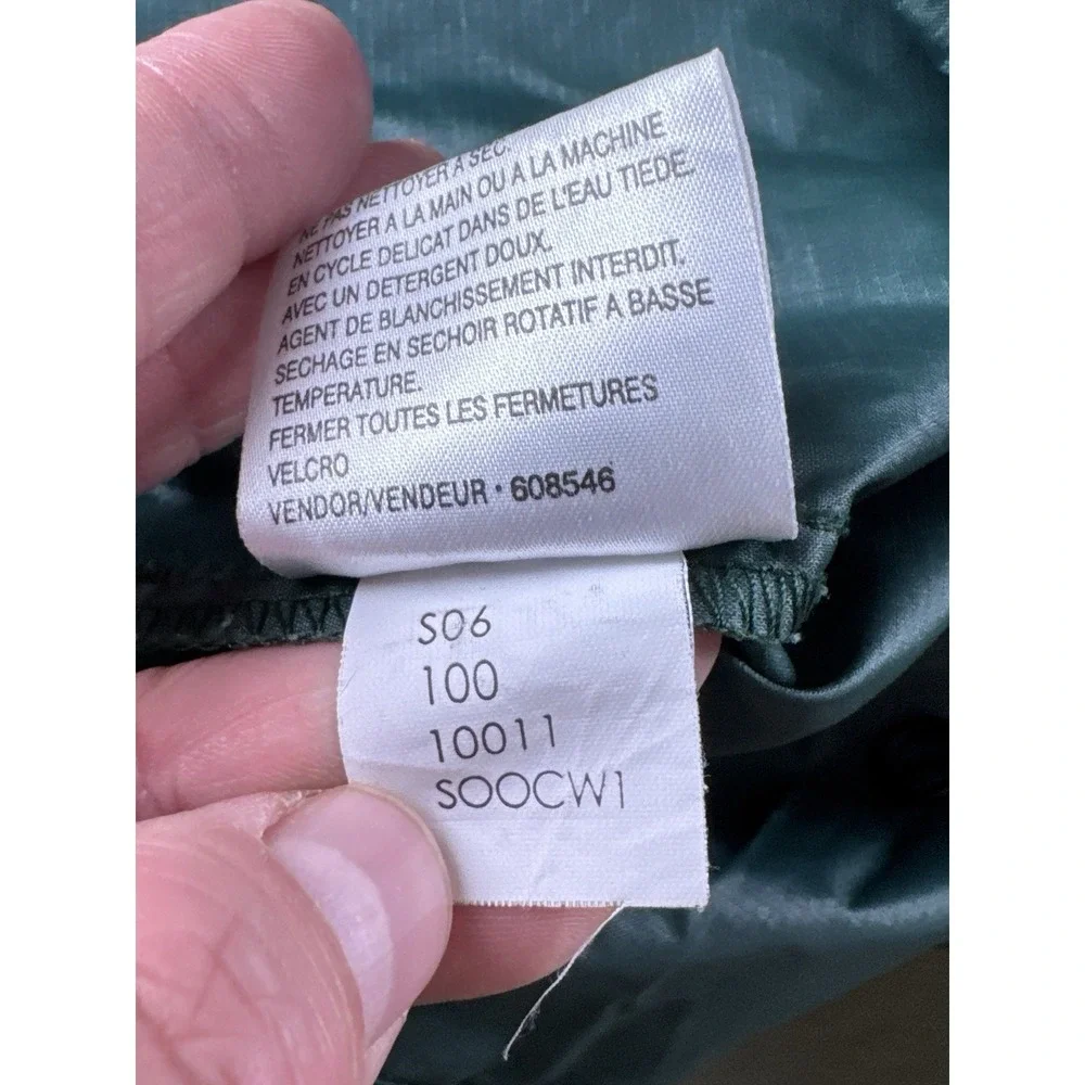 Vintage North Face Anorak Pullover Windbreaker Jacket Forest Green Size S